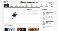 Desktop Screenshot of flamboroughreview.com
